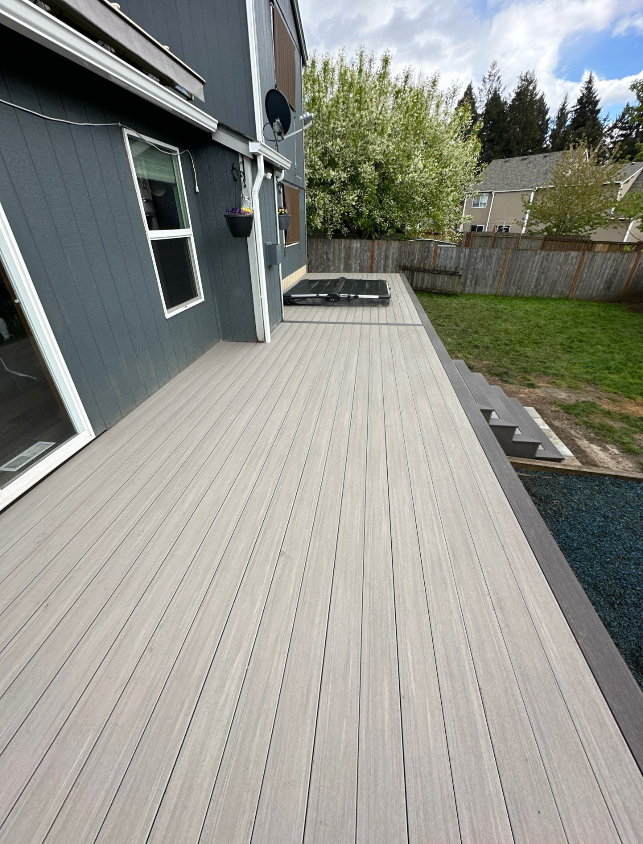 New deck built by PALBros Decking